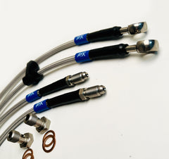 durites de frein aviation pour BMW 5 Series E34 530i