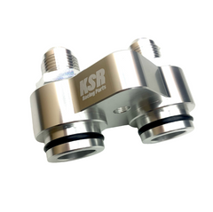 Adaptateur pour durites AN porte filtre à huile moteur M60 / M62