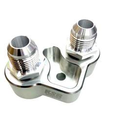 Adaptateur pour durites AN porte filtre à huile moteur M60 / M62