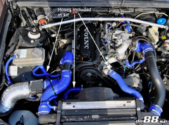 Durites radiateur silicone VOLVO 700/940 Turbo