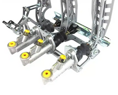 Pedalbox 3 pédales "Rallye" (Embrayage hydraulique)