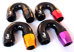 Raccord AN12 180° Full-Flow - Performance-shop