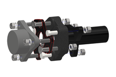 Adaptateur arbre de transmission Volvo 96mm vers boîte de vitesses ZF / GETRAG 110mm - Performance-shop