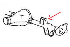 Plaques de renfort supérieures essieu arrière Volvo 240 - Performance-shop