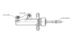 Maitre cylindre OBP 0.625" (15,87mm)