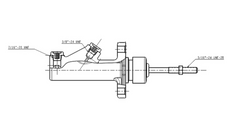 Maitre cylindre OBP 0.7" (17,78mm)