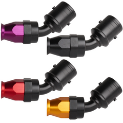 Raccord Rapide AN6 45° PTFE