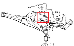 Silentbloc bras arrière BMW E30